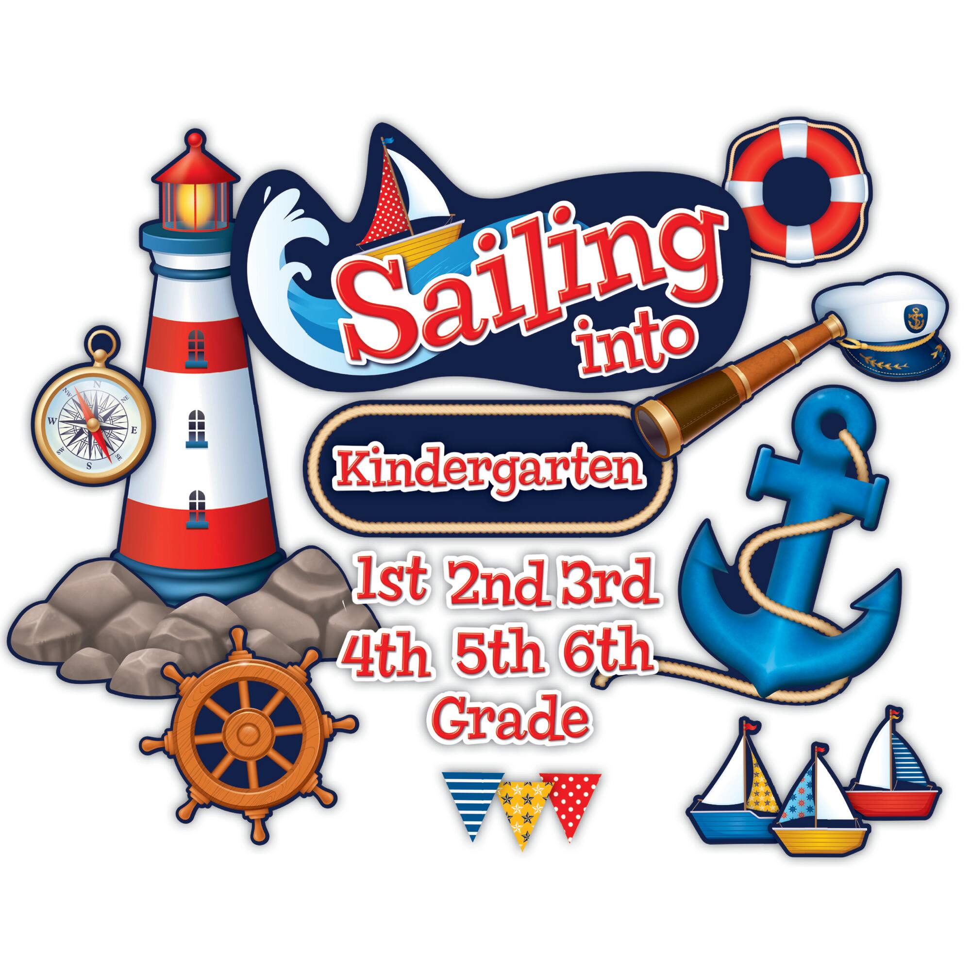 Carson-Dellosa™ Sailing Into...Bulletin Board Display Set